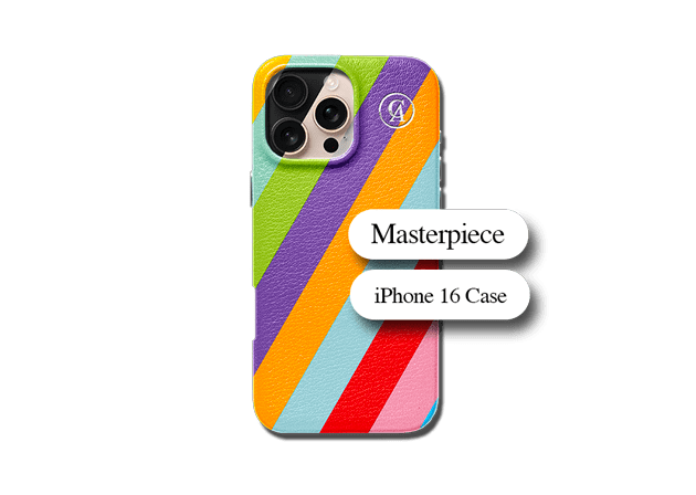 เคสไอโฟน 16 หนังแท้ iPhone 16 Case Genuine Leather Charlotte Aimée